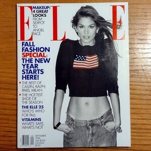 Elle September 1995 magazine